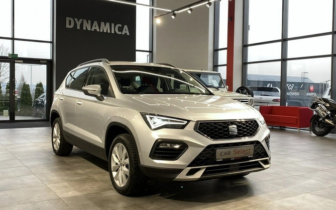 seat ateca nowogród bobrzański Seat Ateca cena 103900 przebieg: 76800, rok produkcji 2021 z Nowogród Bobrzański